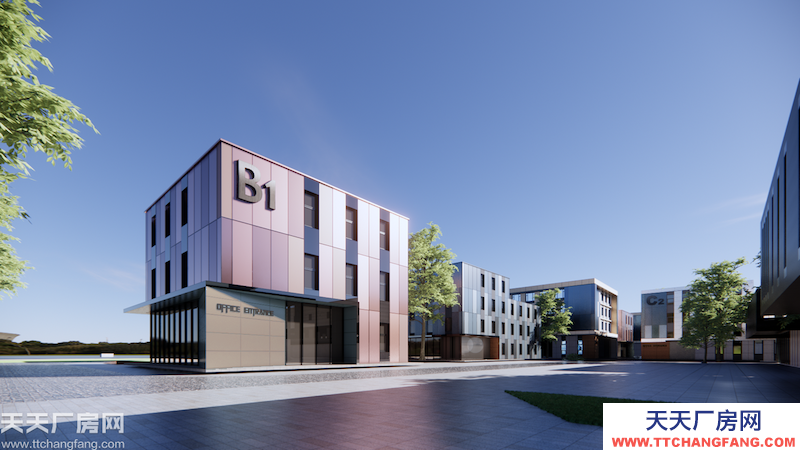 重慶沙坪壩新政府附近央企品牌德系花園產業園區