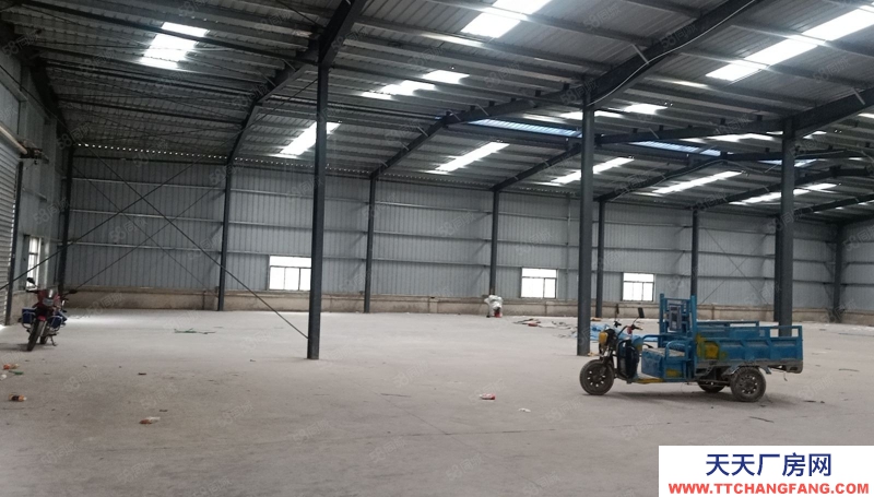 (出租) 一層鋼構廠房，進出車輛方便，可生產可倉儲