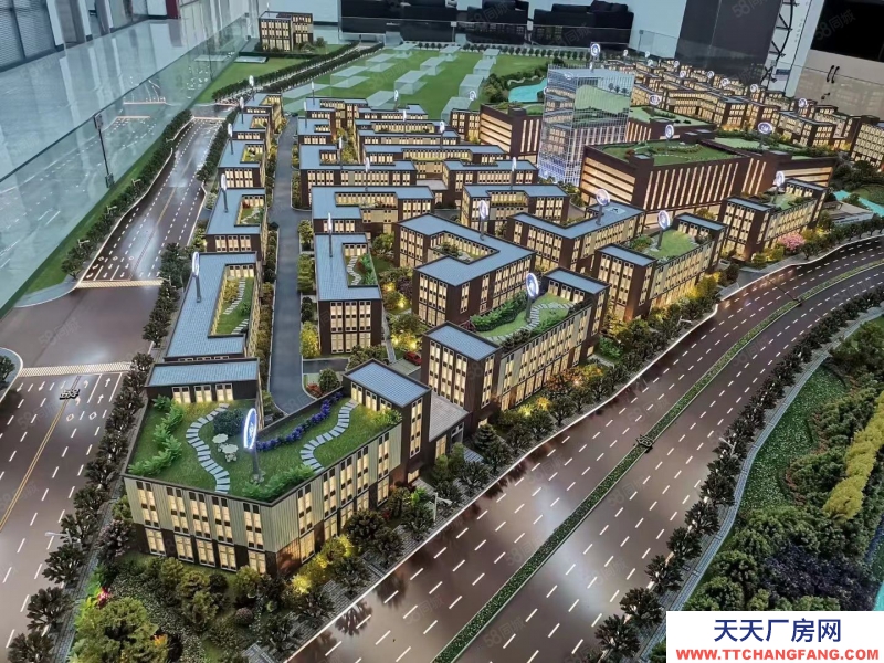 (出售) 全新獨棟雙拼花園式廠房出售生產研發辦公一體化設計