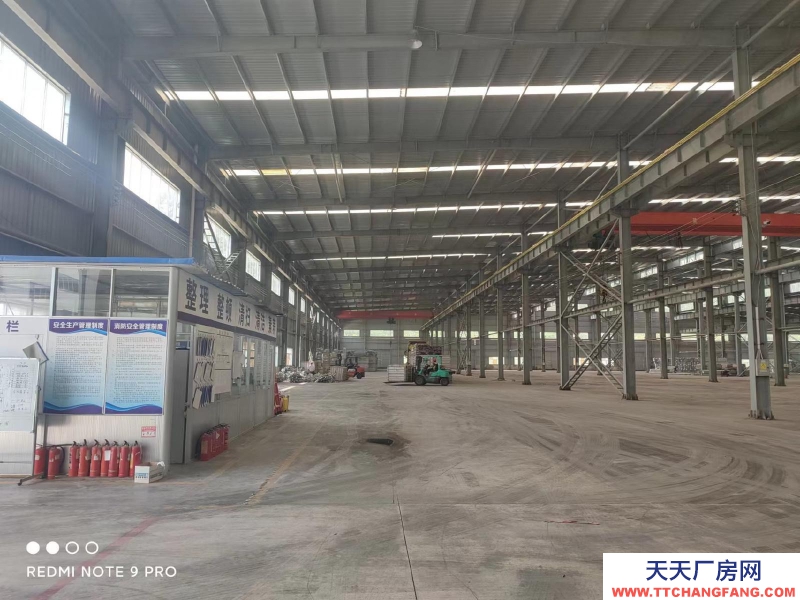 (出租) 標(biāo)準(zhǔn)重工業(yè)廠房,層高12米,帶25噸行車,開間大