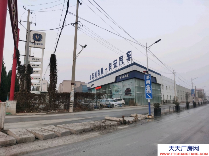 濟南槐蔭經十西路，濟西二手車市場邊上