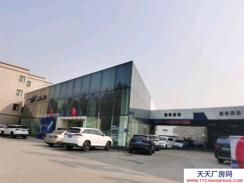 濟南槐蔭經十西路，濟西二手車市場邊上