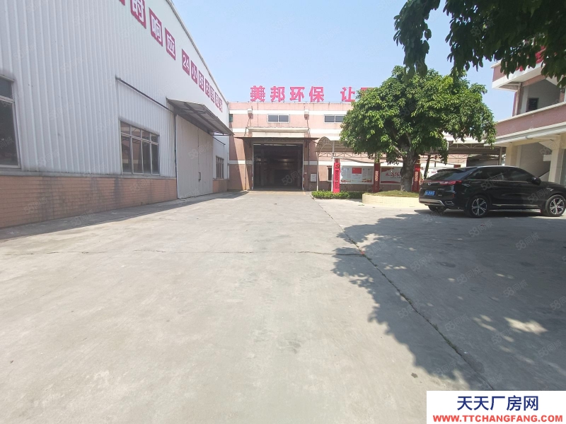 (出租) 花都區花山鎮工業園單一層帶免費行車倉庫8100低價可分租