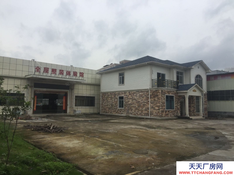 (出租) 花園式獨門獨院高標準單一層帶高臺倉庫廠房低價出租