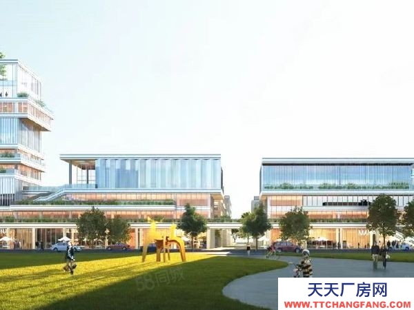 (出售) 鄭州金水500平起花園獨棟，300平米起平層廠房，準現房即買即用