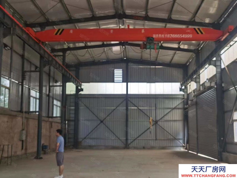 濟南長清崮山獨門獨院鋼結構廠房（帶25噸航吊）
