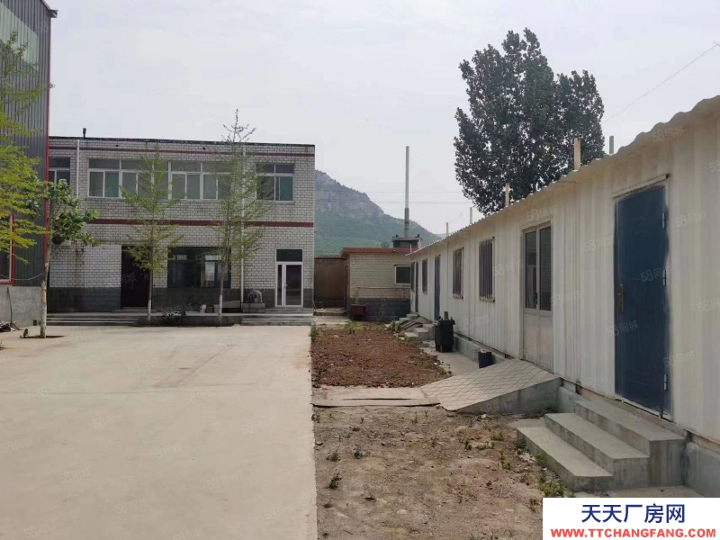 濟南長清崮山獨門獨院鋼結構廠房（帶25噸航吊）