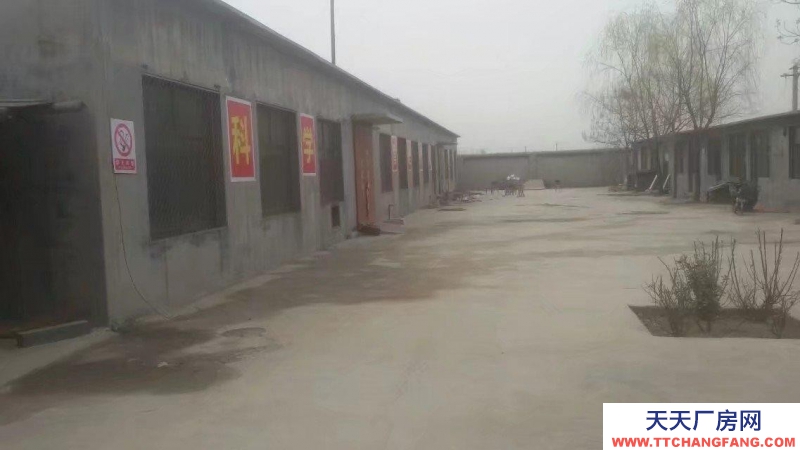 石家莊 靈壽 廠房高四米，車間寬敞，可定箱貨，數十間辦公室