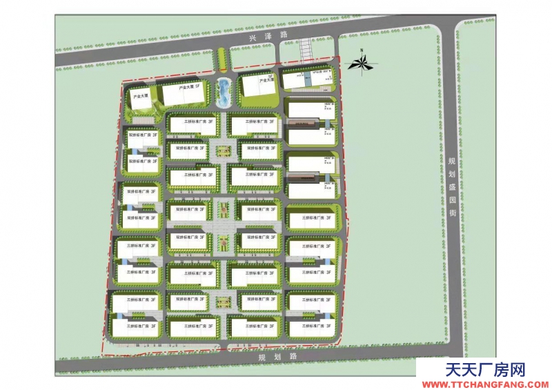 石家莊 深澤 5600平米廠房出售，產業園區