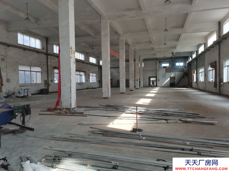 杭州拱墅區(出租) 一樓1080方標準廠房，層高7.5米，掛車可進，帶四個通道門