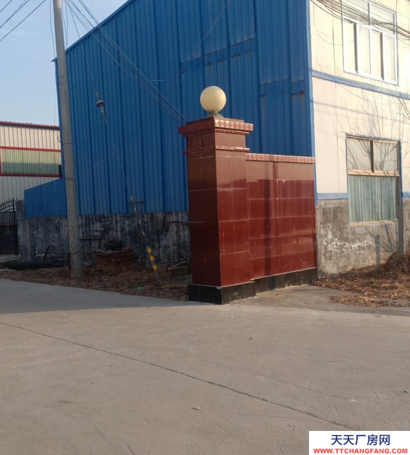 濟南商河嶄新鋼結構廠房，屬工業用地。