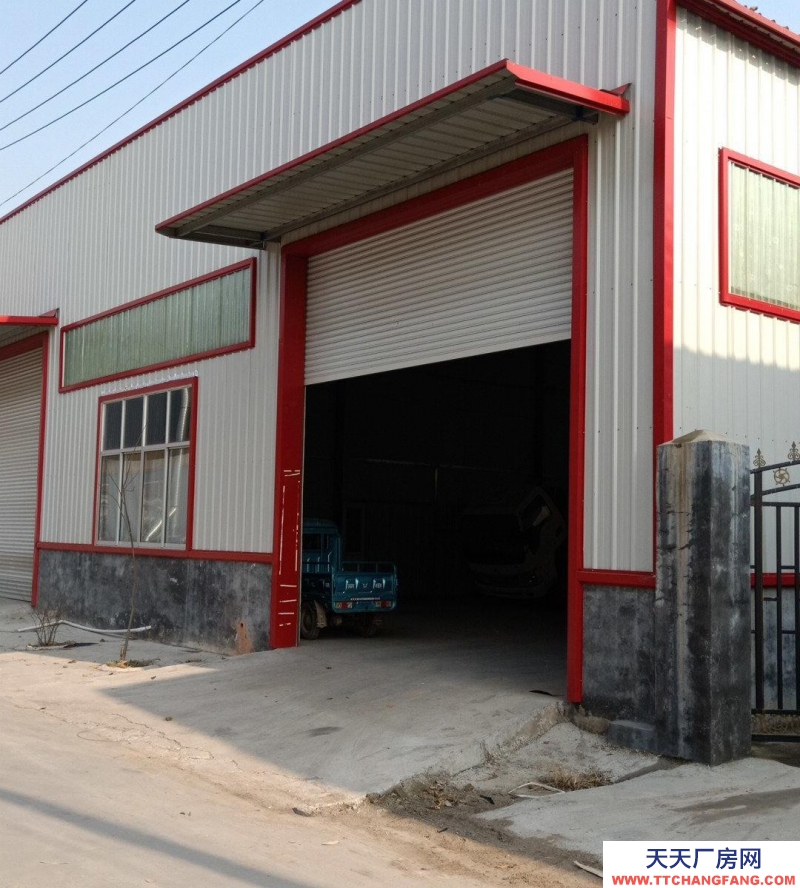 濟南商河嶄新鋼結構廠房，屬工業用地。