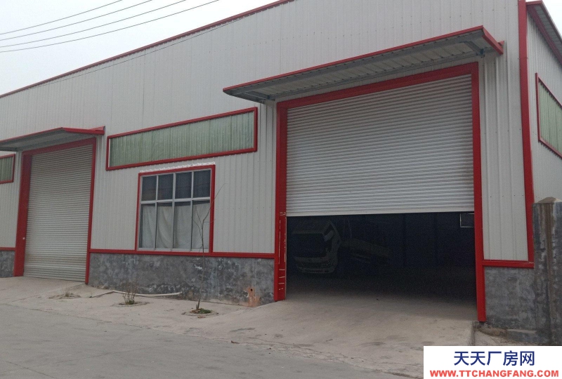 濟南商河嶄新鋼結構廠房，屬工業用地。