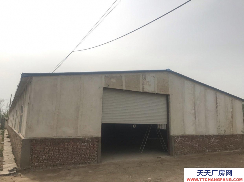 濟南商河臨近高速路，進出車方便，水電齊全，倉儲廠房一體化