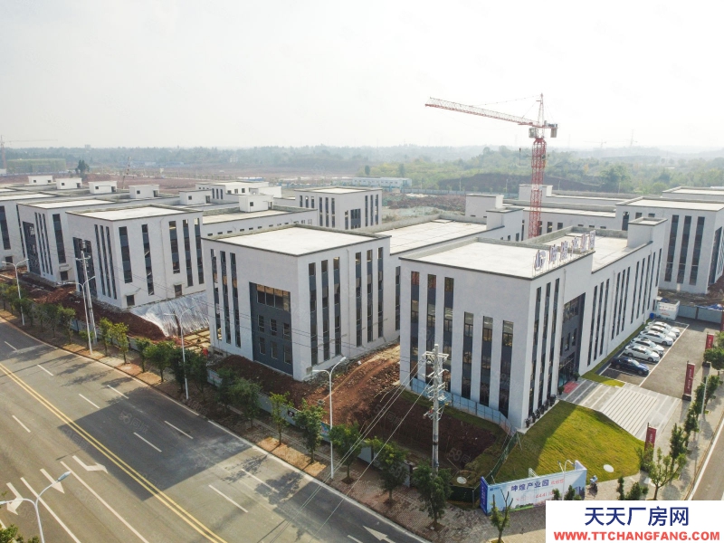 重慶長壽小面積單層廠房,園區(qū)自帶污水處理池