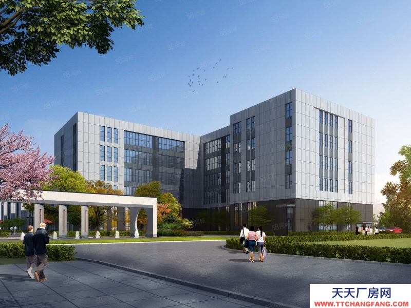 (出售) 重慶璧山科學城獨棟廠房出售 層高8.1米 可按揭可定制 配套完善