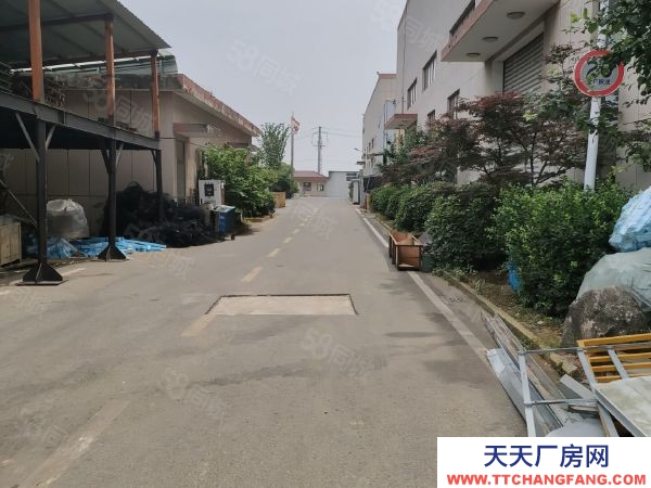 南京市雨花臺區火車頭式單層廠房4000平，辦公1000平，層高12