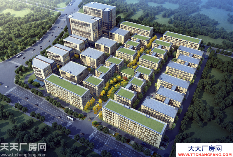 長沙市雨花區高新區聯東精品四層獨棟廠房 一棟一企業 高端大氣