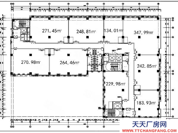 長沙市天心區 芙蓉南路友誼路旁100 2100研發辦公火熱招商中!