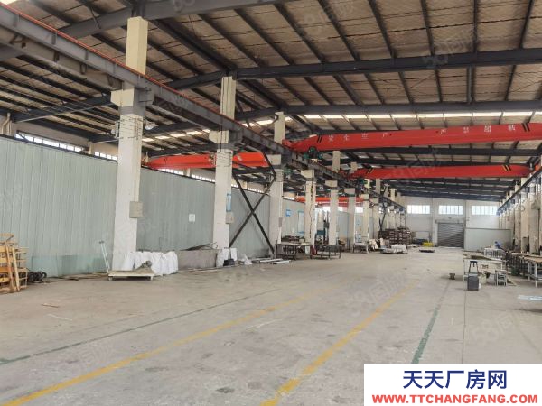 南京市溧水柘塘工業園區單一層鋼結構配有多部行車4000平方廠房出租