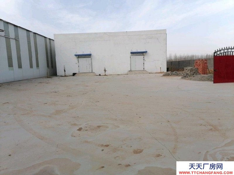 石家莊 新樂 車間彩鋼6米高，寬20米，長40米，冷庫300平方