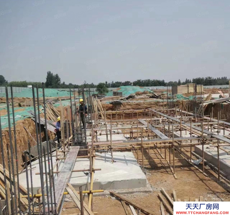 石家莊 鹿泉 9米挑高單層鋼結構廠房，贈小院！贈小院！