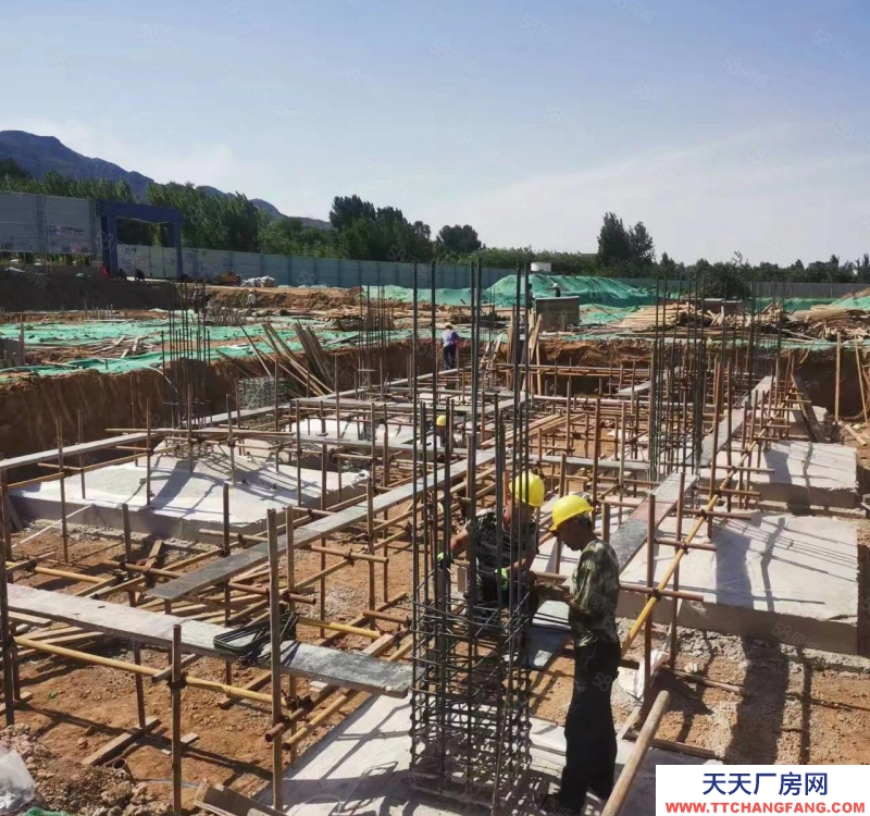 石家莊 鹿泉 9米挑高單層鋼結構廠房，贈小院！贈小院！