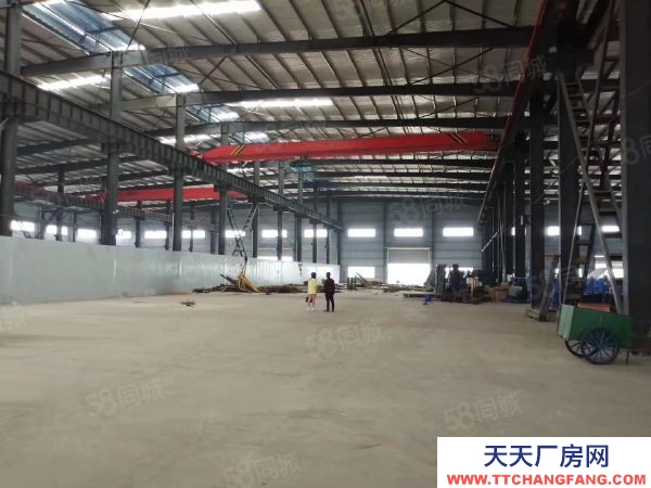 長沙市寧鄉區 高新區5000帶行車鋼構廠房出租可進掛車