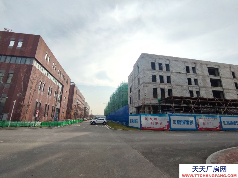 保定 涿州高新區廠房現房出售 成熟產業園區 可辦環評 臨街獨棟