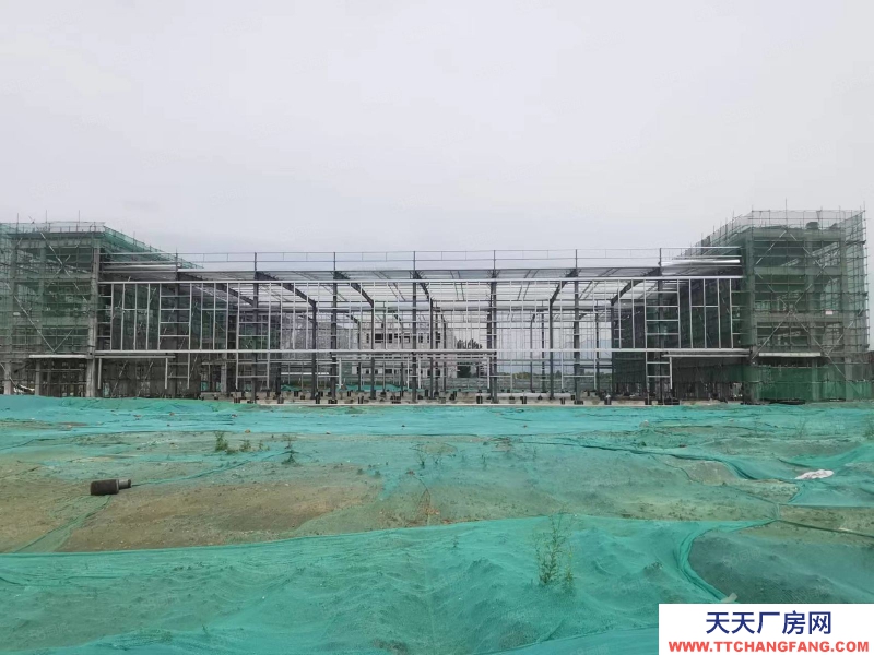 保定 高碑店  京南 單層挑高12米輕鋼廠房 環評寬松 1200至3300平