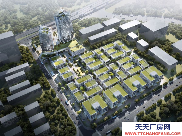 長沙市長沙區自貿創新中心，正地鐵口政府園區，獨棟分層廠房出售