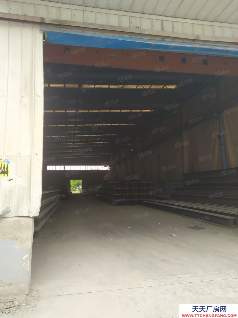 (出租) 合肥 肥東噴涂廠設備一起2500平方鋼構廠房帶行車五噸出租可分租