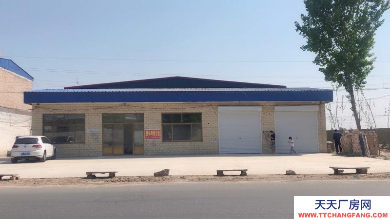 保定 望都 鋼構(gòu)全新庫(kù)房550平,200平辦公室