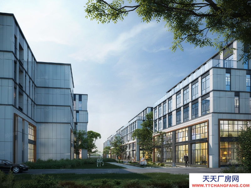 (出售) 蕪湖縣3層半獨棟花園廠房,可用辦公可用研發