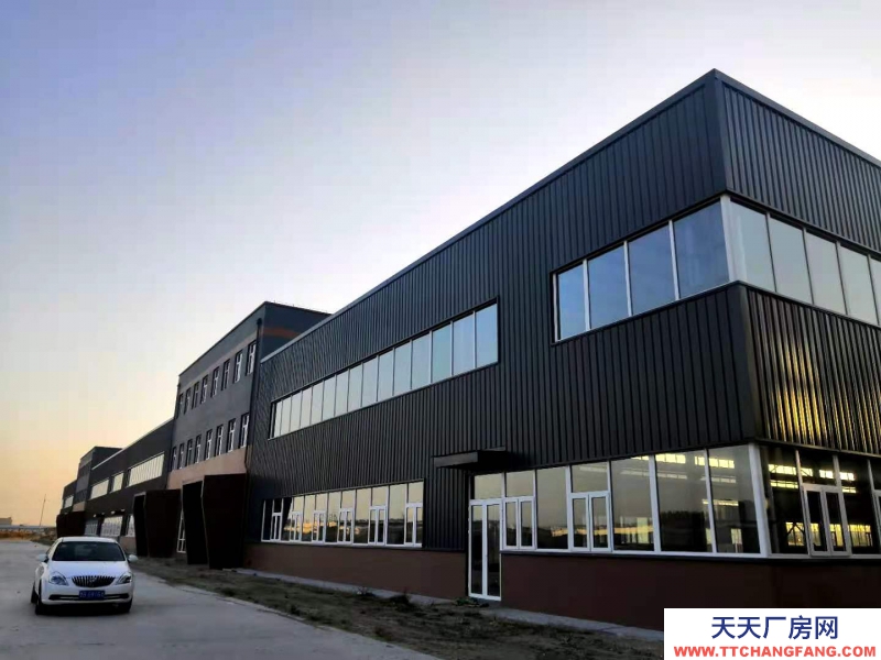 天寧兩層戶型廠房,一樓層高12米,可架十噸行車