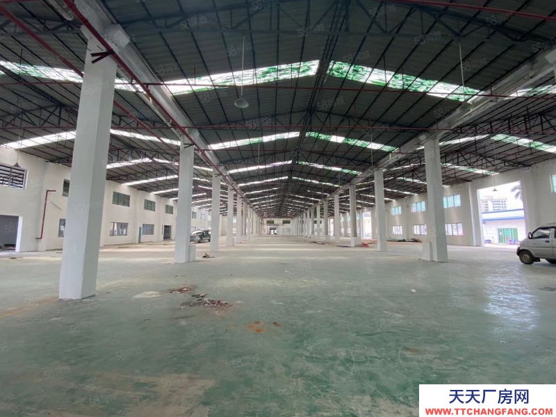 (出租) 東莞廠房招租常平鎮新出單一層1800平方廠房出租超大空地可分租。