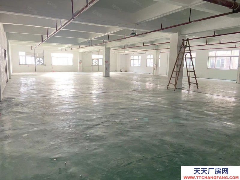 (出租) 東莞厚街工業(yè)園區(qū)原房東新空出樓上800平帶裝修廠房出租倉庫出租