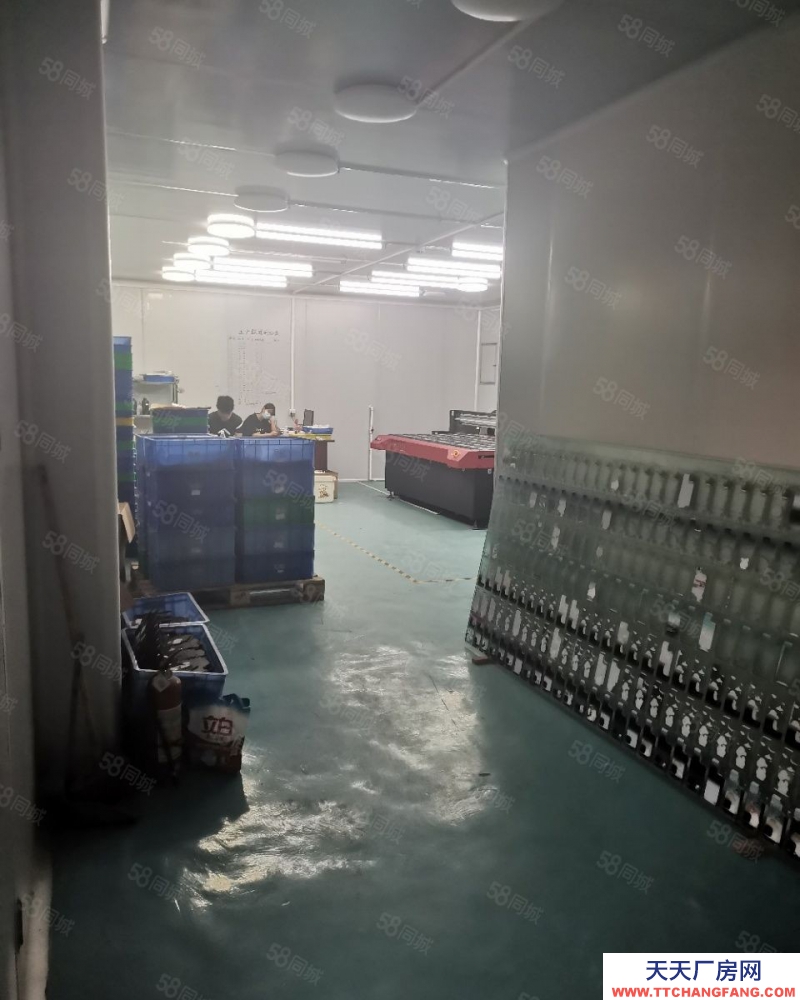 (出租) 東莞常平帶現成噴油絲印設備與環評廠房，1000平方，可分租一半