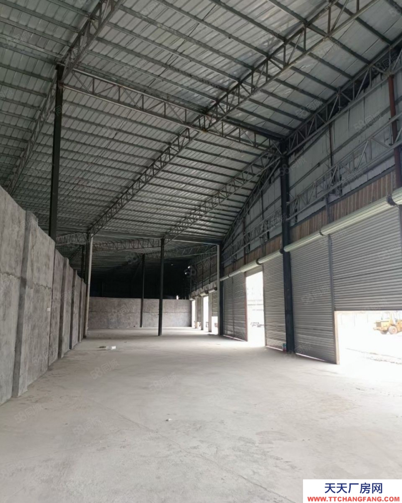 (出租) 廣州花都新華高速口滴水8米單一層物流倉(cāng)庫(kù)可做4S店家具展廳