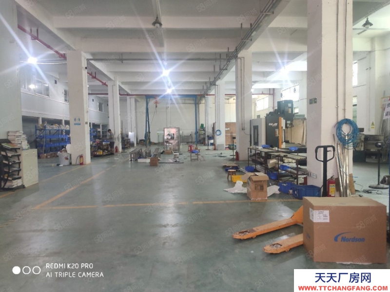 (出租) 廣州番禺區鐘村鎮鐘一工業區標準一樓1670平方，層高6米，帶辦