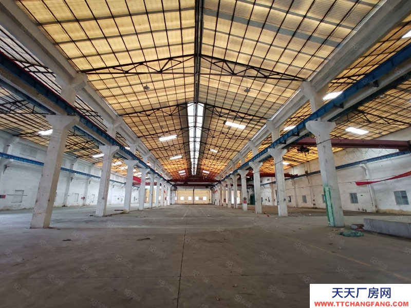 (出租) 廣州花都花山鎮上市公司重工業廠房倉庫低價出租8臺航車免費使用