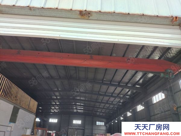 蘇州市張家港后塍標準機械廠房1500平，2臺行車，價格250元，有噴漆房