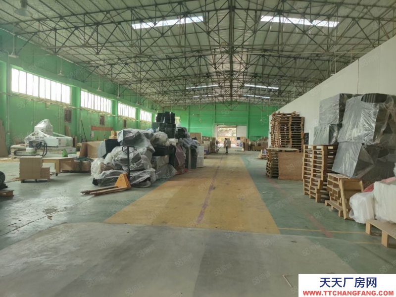 (出租) 廣州番禺亞運大道旁磚墻到頂單一層電大園林廠房空地大可辦環評中高10米