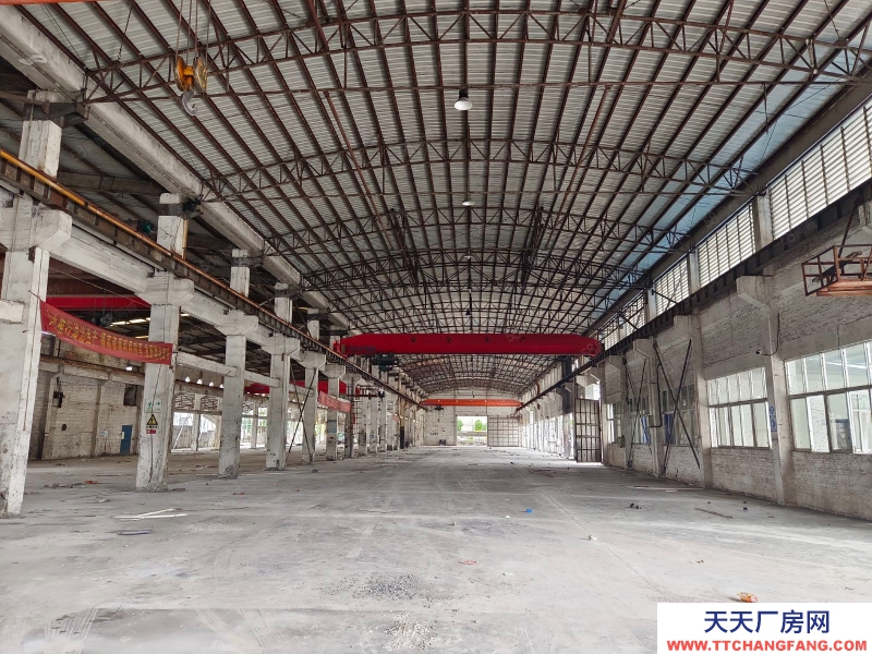 (出租) 佛山高明16噸航車，荷城三洲工業區獨院單一層重工業廠房低價出租