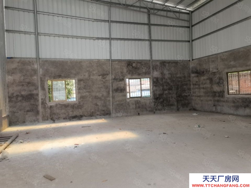 (出租) 佛山明城工業區鐵皮廠房1375平方低價出租可做小污染行業