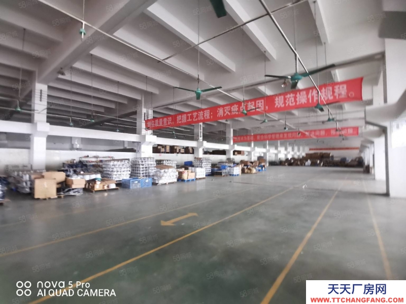 (出租) 佛山順德富安 國有廠房 3800方 2樓 高7米帶牛角 貨梯5噸