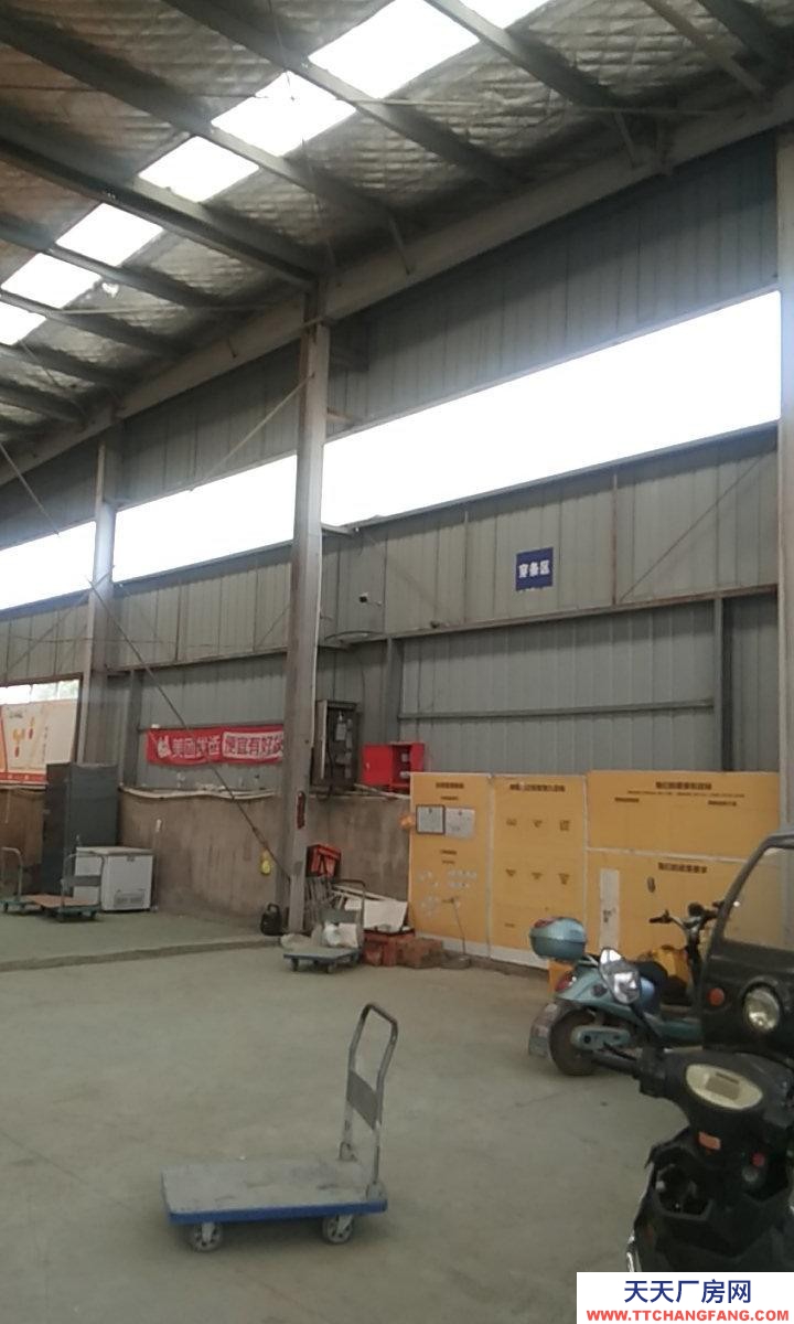 (出租) 淮南鳳臺900平方標準鋼構廠房，三相電，電動卷簾門，交通方便？