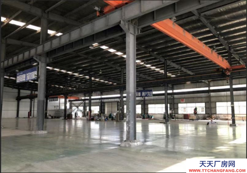 兩層戶型廠房，一樓層高12米可十噸行車