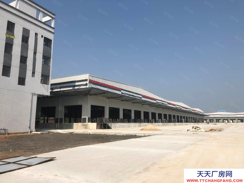 (出租) 佛山高明全新四面高臺(tái)物流倉(cāng)，共8萬(wàn)方，大小可分租，離碼頭5公里
