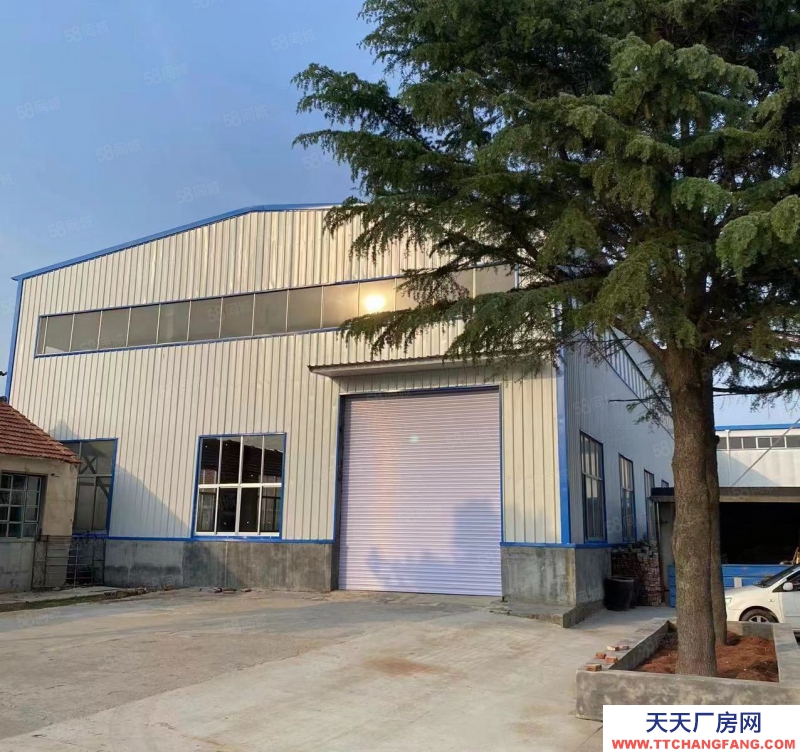 招遠市城南廠房鋼結構車間倉庫，5噸行車